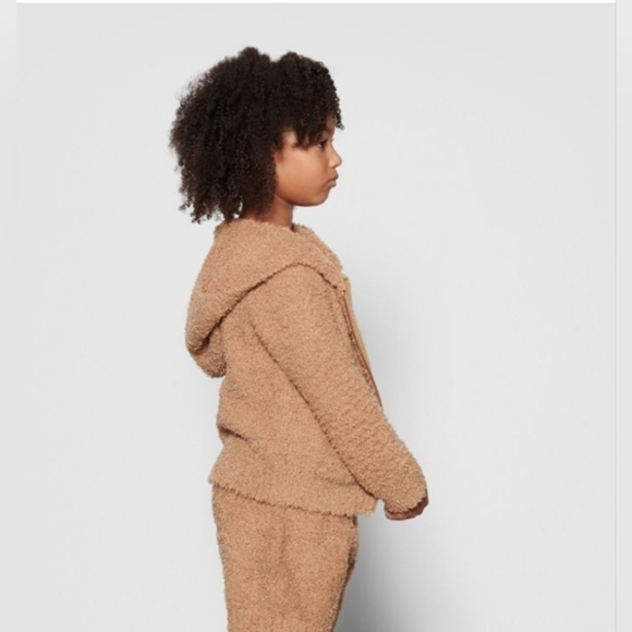 SKIMS Other - SKIMS KIDS COZY KNIT HOODIE/ 2T-3T/ CAMEL/NWT